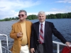 With Vlad on the Moscow River Cruise (June 26, 2003)