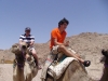 With Lennie on camels (August 6, 2010)