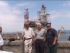 With Yagub & Jim, Baku (June 15, 2000)